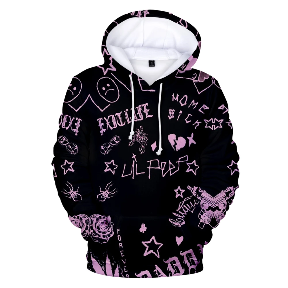 3D Print New Lil Peep hoodies sweatshirts hit hop Hoody Men / Women Casual Sweatshirt Autumn Winter Hoodie Pullover Streetwear 
3D Print New Lil Peep hoodies sweatshirts hit hop Hoody Men / Women Casual Sweatshirt Autumn Winter Hoodie Pullover Streetwear