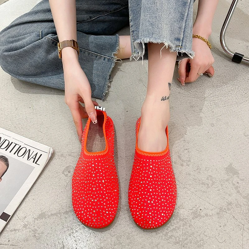 2021 Summer Breathable Rhinestone Bean Shoes Rhinestone Flat Shoes Summer Shoes for Women Shoes Women
2021 Summer Breathable Rhinestone Bean Shoes Rhinestone Flat Shoes Summer Shoes for Women Shoes Women