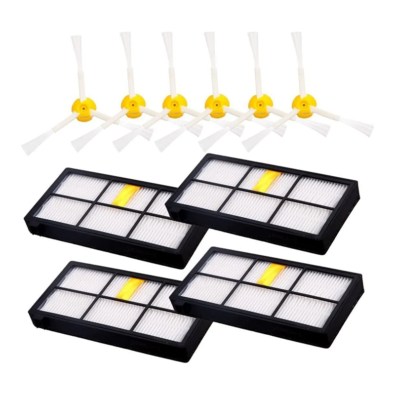 Filters for IRobot Roomba 805 880 980 860 960 Parts,HEPA Filters Side Brushes Vacuum Cleaners Accessories
Filters for IRobot Roomba 805 880 980 860 960 Parts,HEPA Filters Side Brushes Vacuum Cleaners Accessories