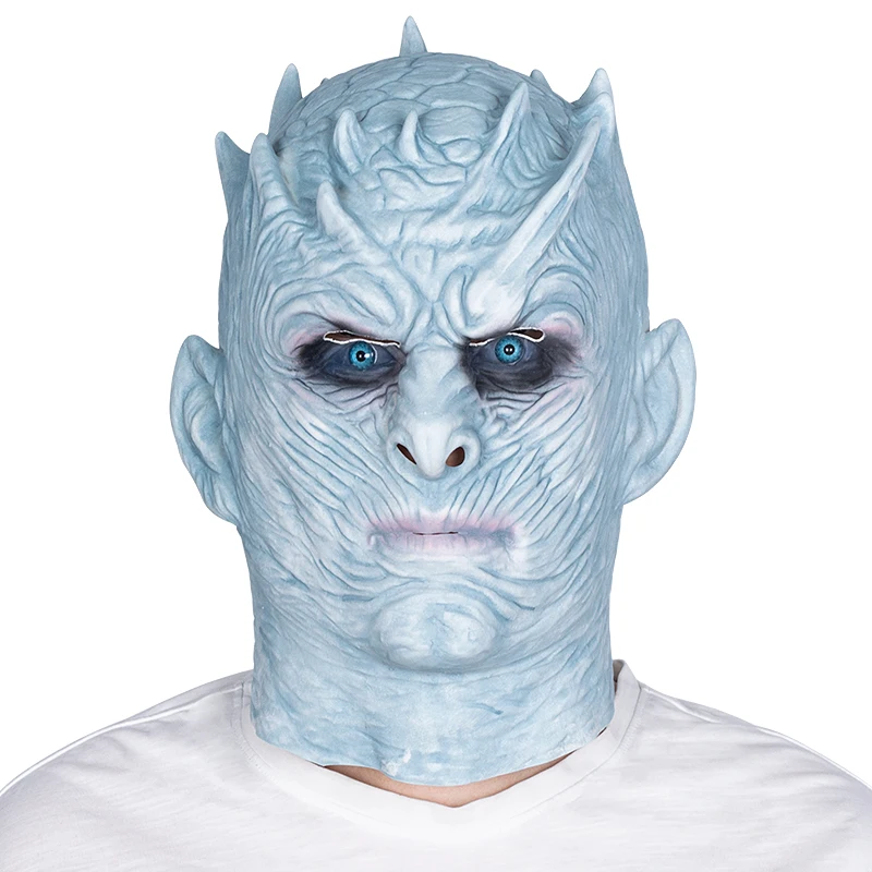 Night's King Latex Mask White Walker Zombie Party Movie Cosplay Props Halloween Fancy Dress Accessory
Night's King Latex Mask White Walker Zombie Party Movie Cosplay Props Halloween Fancy Dress Accessory