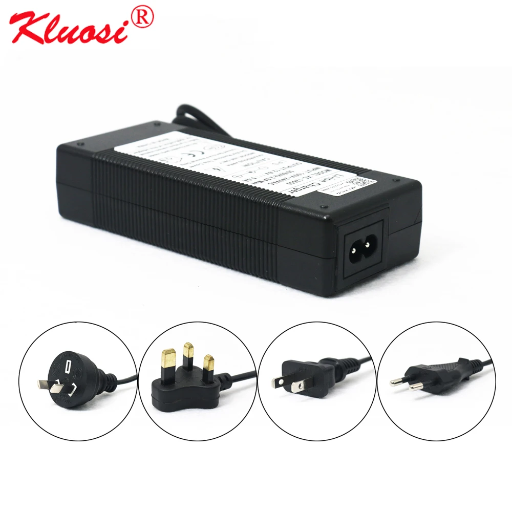 

KLUOSI 3S 12,6 V 5A Зарядное устройство Питание адаптер 12В литиевая Батарея пакета литий-ионного Batterites по стандартам ЕС/США/AU/UK Разъем переменного и...