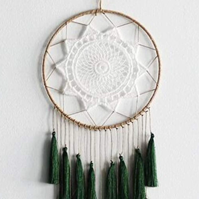 Dream Catchers for Bedroom - Tassel Wall Hanging Handmade Dreamcatchers Home Decor with Tassel Feather
Dream Catchers for Bedroom - Tassel Wall Hanging Handmade Dreamcatchers Home Decor with Tassel Feather