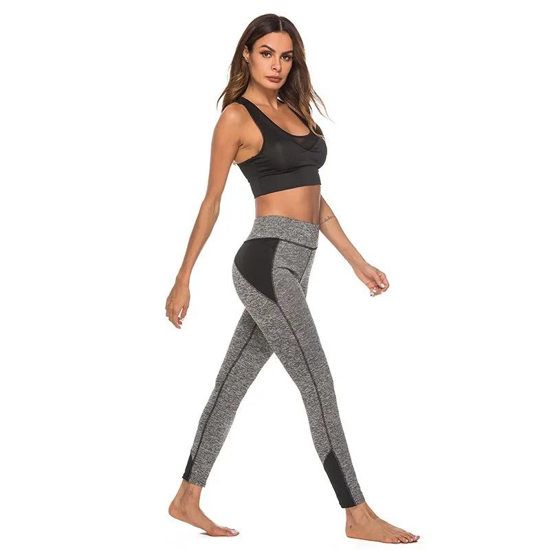 Stitching Contrast Color Yoga Pants Hip High Waist Leggings Yoga Jogging Pants Squat Proof Breathable Tights Training Trousers
Stitching Contrast Color Yoga Pants Hip High Waist Leggings Yoga Jogging Pants Squat Proof Breathable Tights Training Trousers