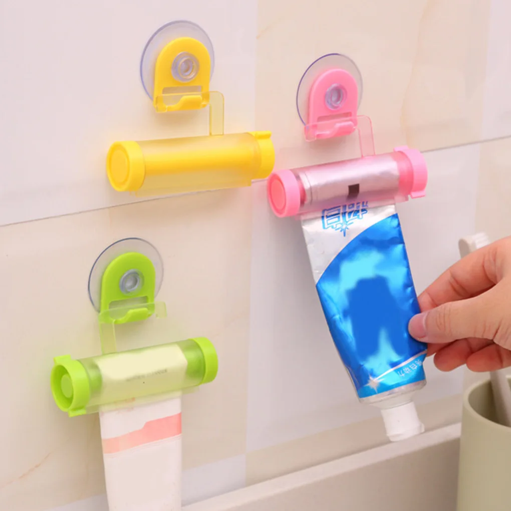 Toothpaste Dispenser Tube Partner Sucker Hanging Toothpaste Storage Hanging Organizer Squeezer Random Color
Toothpaste Dispenser Tube Partner Sucker Hanging Toothpaste Storage Hanging Organizer Squeezer Random Color