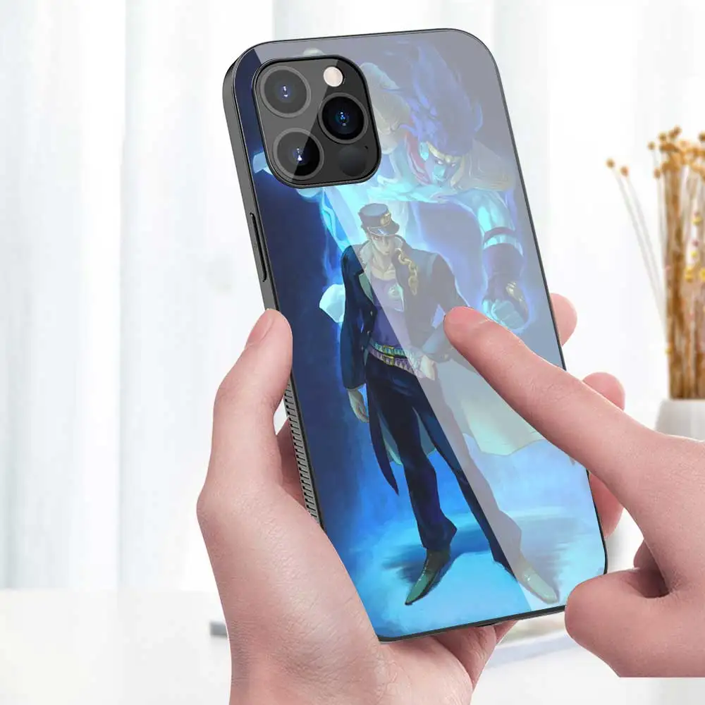 Tempered Glass Case for iphone 7 8 11 12 Pro MAX SE2020 XR X XS MAX 12Mini Phone Coque Funda JoJo's Bizarre Adventure JoJo Anime
Tempered Glass Case for iphone 7 8 11 12 Pro MAX SE2020 XR X XS MAX 12Mini Phone Coque Funda JoJo's Bizarre Adventure JoJo Anime