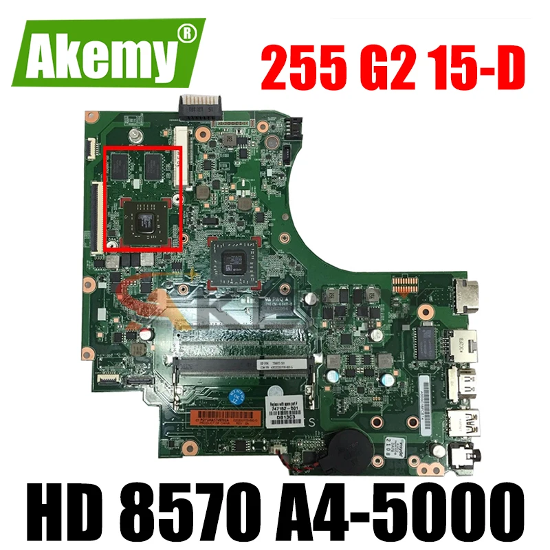 747151-501 747151-601 747151-001 для ноутбука hp 255 G2 15-D материнская плата для ноутбука HD 8570 A4-5000 Процессор DDR3 материнская плата
747151-501 747151-601 747151-001 для ноутбука hp 255 G2 15-D материнская плата для ноутбука HD 8570 A4-5000 Процессор DDR3 материнская плата