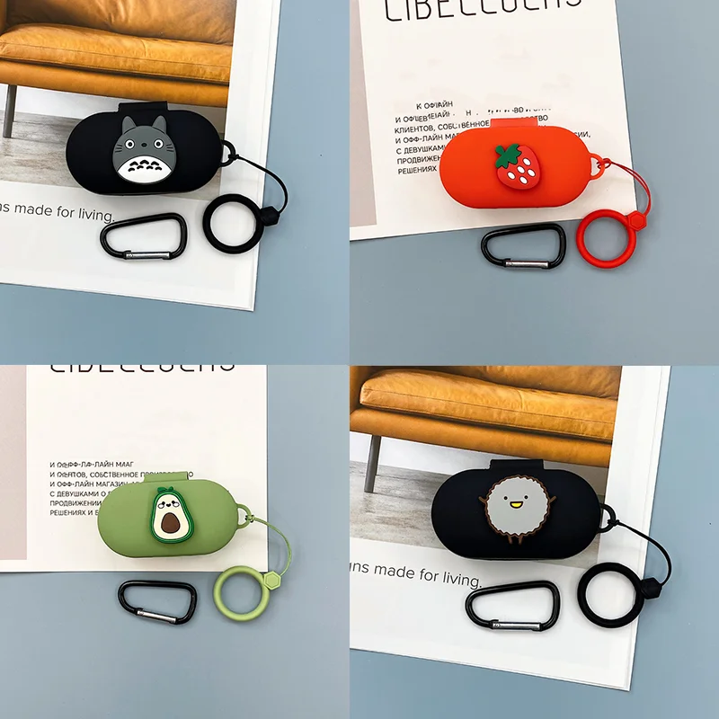 DIY Cute Silicone Case for QCY T3 Wireless Bluetooth Earphone Case Portable Soft Charging Box Cover for QCYT3 With Hook
DIY Cute Silicone Case for QCY T3 Wireless Bluetooth Earphone Case Portable Soft Charging Box Cover for QCYT3 With Hook