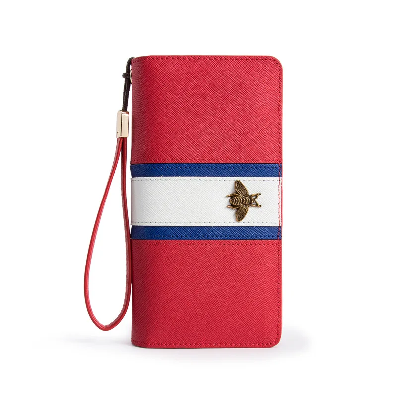 Women Long Wallet Tassel Small Bee Korean Fashion Version Hand Strap Trendy Personality Zipper Money card Mobile Phone Bag 731
Women Long Wallet Tassel Small Bee Korean Fashion Version Hand Strap Trendy Personality Zipper Money card Mobile Phone Bag 731