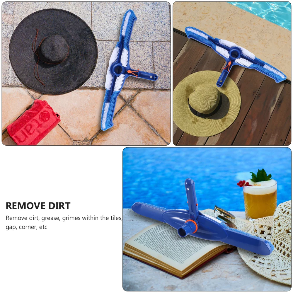 1Pc Household Clean Brush Swimming Pool Brush Pond Cleaning Accessory (Blue) 
1Pc Household Clean Brush Swimming Pool Brush Pond Cleaning Accessory (Blue)