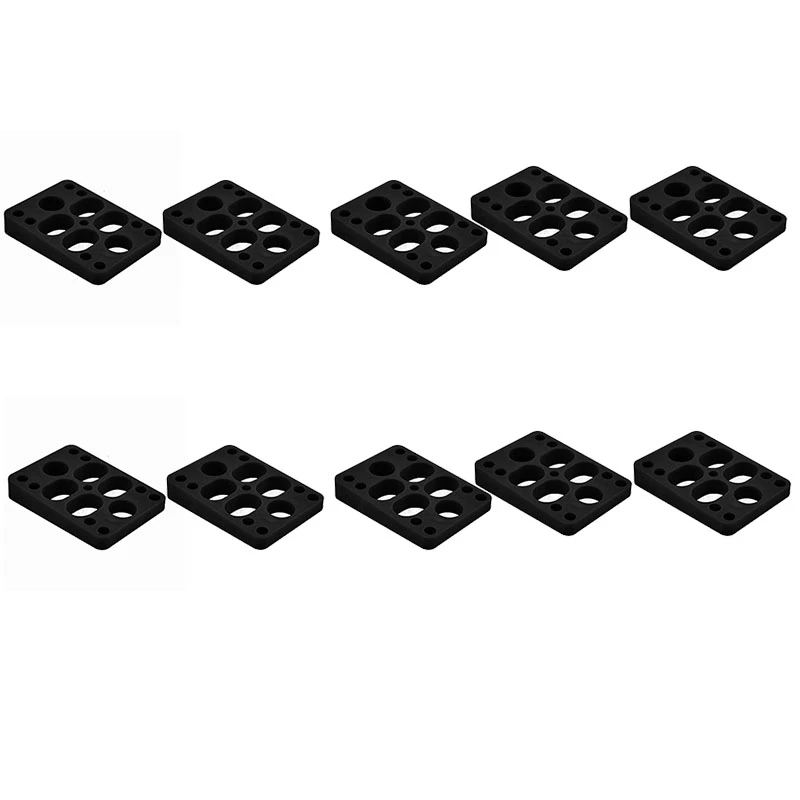 10Pcs 8-12mm Longboard Risers Cruiser Skate Board Truck Pads Standard Uneven Sloped Height Increase Pads Skate Parts
10Pcs 8-12mm Longboard Risers Cruiser Skate Board Truck Pads Standard Uneven Sloped Height Increase Pads Skate Parts