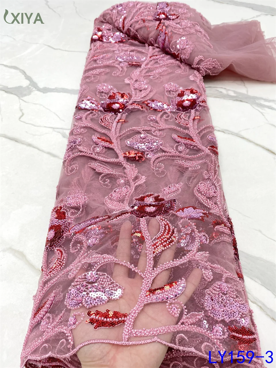 Африканская французская Тюлевая кружевная ткань, вышивка бусинами ручной работы, кружевная ткань для шитья, высококачественное бисерное к...
Африканская французская Тюлевая кружевная ткань, вышивка бусинами ручной работы, кружевная ткань для шитья, высококачественное бисерное к...