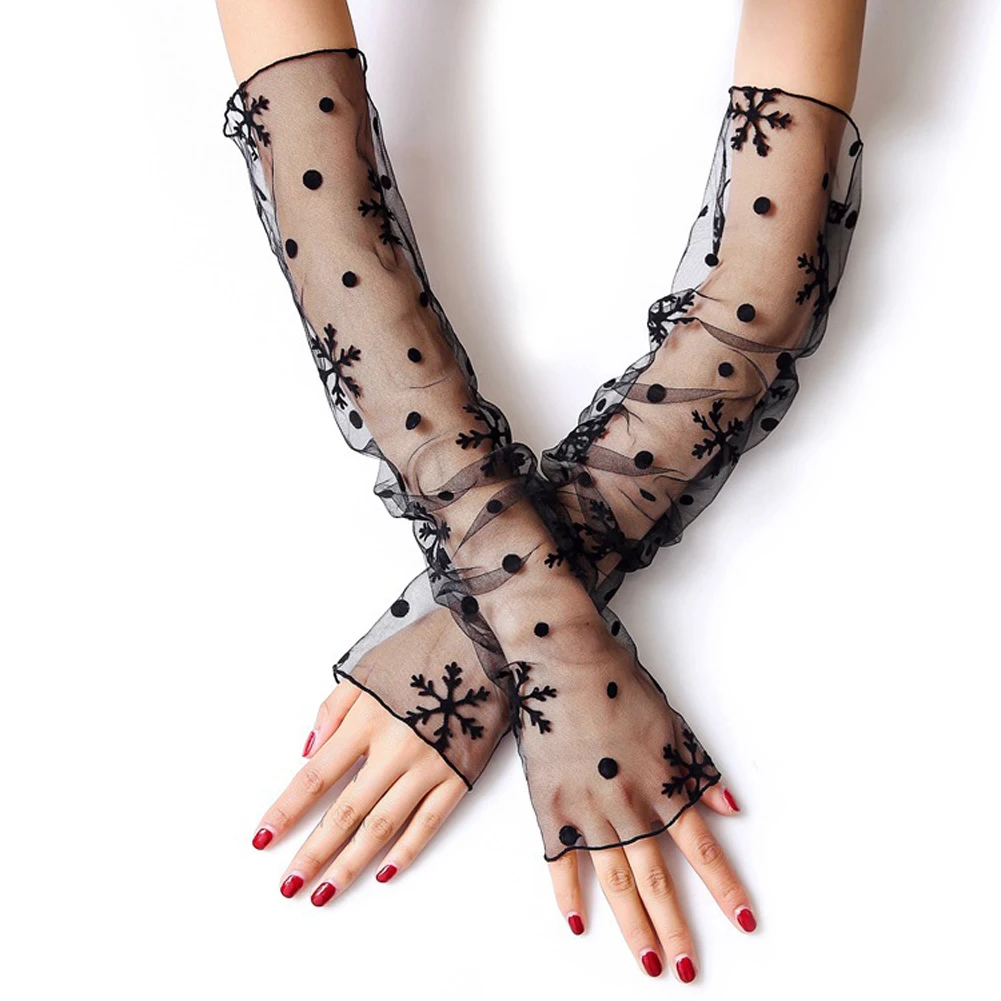 Korean style Women Summer Fishnet Dual Function Silk Anti-UV Gloves Lace Mesh sleeves arm cover sunscreen sleeve
Korean style Women Summer Fishnet Dual Function Silk Anti-UV Gloves Lace Mesh sleeves arm cover sunscreen sleeve