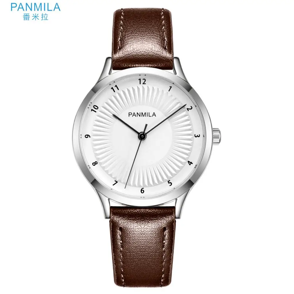 PANMILA P0385M простые женские часы Relogio Feminino Подарочные Кварцевые с циферблатом