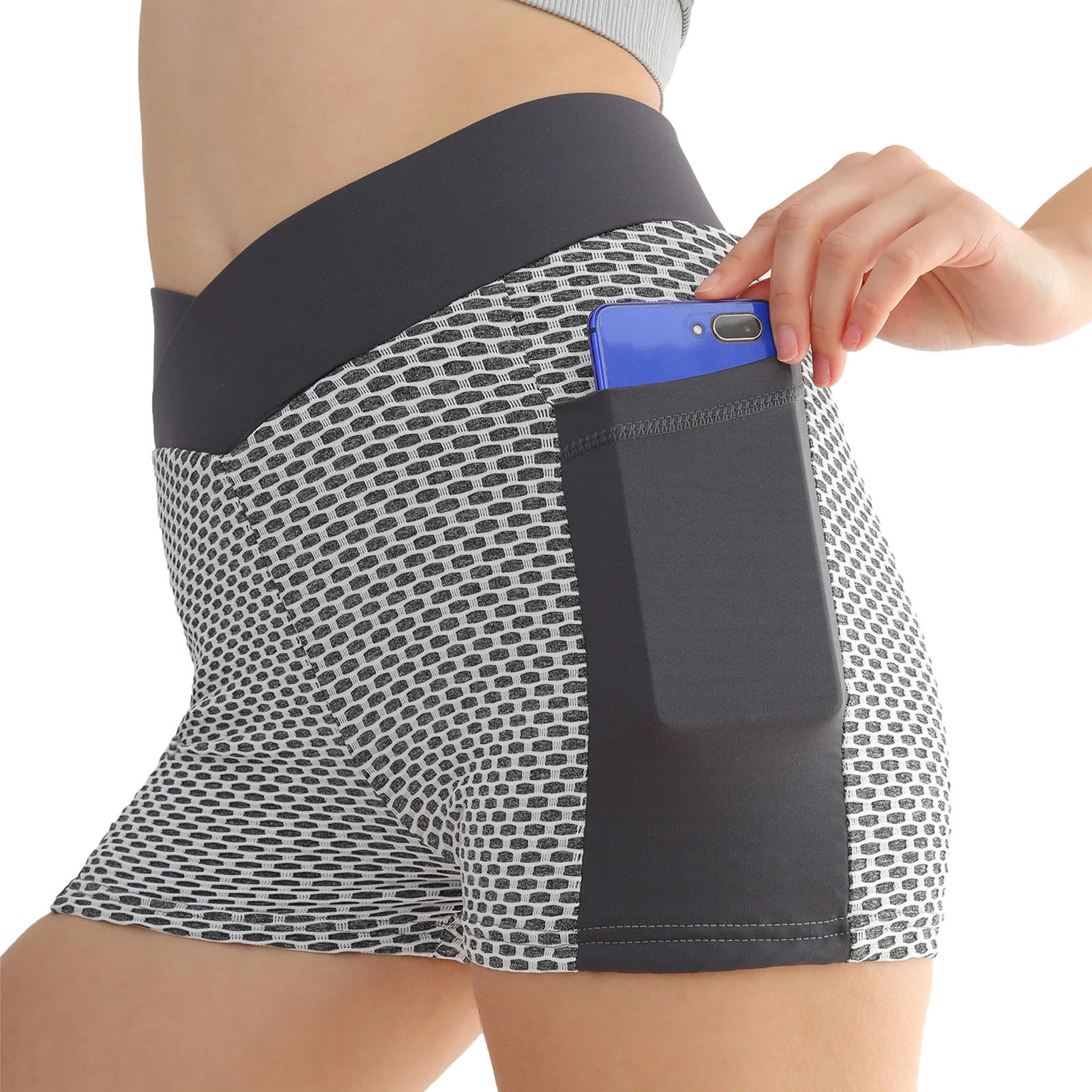 2021 Summer New High Waist Spandex Yoga Shorts With Pockets Workout Shorts Elastic Skinny Slim Yoga Shorts
2021 Summer New High Waist Spandex Yoga Shorts With Pockets Workout Shorts Elastic Skinny Slim Yoga Shorts