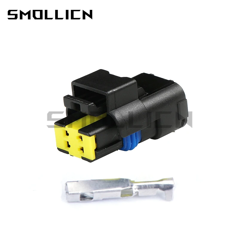 2-20/Sets Delphi 4 Pin 15369055 Female Waterproof Automotive Connector Auto Gas Socket BYD Flute Pressure Sensor FCI SICFHPE04BK
2-20/Sets Delphi 4 Pin 15369055 Female Waterproof Automotive Connector Auto Gas Socket BYD Flute Pressure Sensor FCI SICFHPE04BK