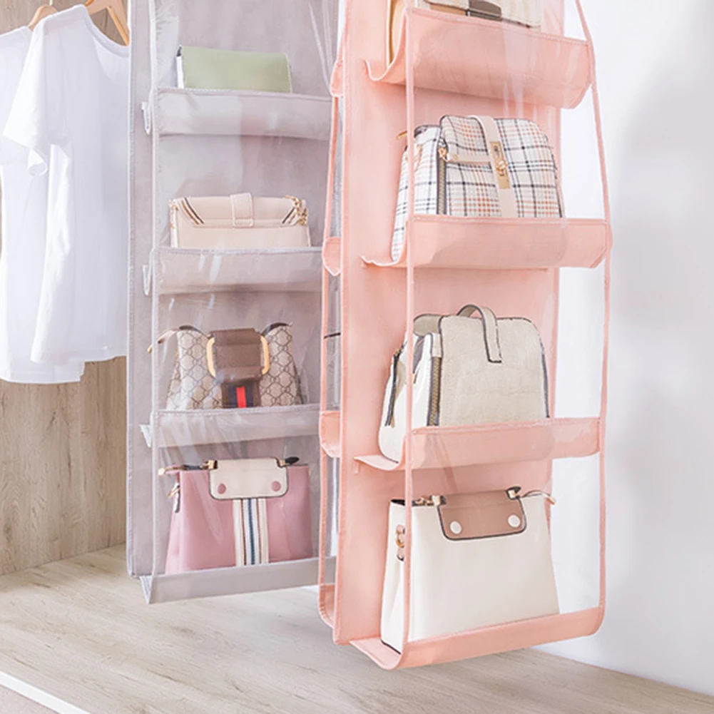 8 Pockets Hanging Closet Organizer Clear Foldable Oxford Cloth Bag For Wardrobe Closet Dust-proof Storage Bag Handbag Tote Bag
8 Pockets Hanging Closet Organizer Clear Foldable Oxford Cloth Bag For Wardrobe Closet Dust-proof Storage Bag Handbag Tote Bag