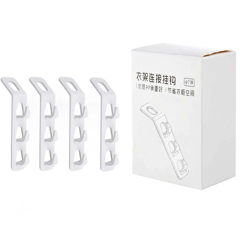 4/Set White Coat Hanger Hooks Wholesale Nail Free Door Hook Space Saving Cabinet Storage Viscosity Artifact Convenient Practical
4/Set White Coat Hanger Hooks Wholesale Nail Free Door Hook Space Saving Cabinet Storage Viscosity Artifact Convenient Practical