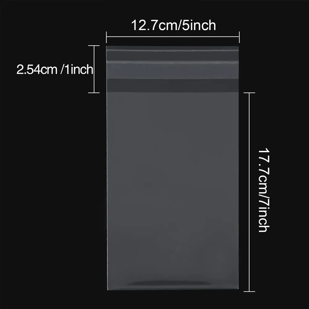 100PCS Transparent Ziplock Bag Reusable Plastic Flat Bags Cello Kitchen Self Seal Cellophane Clear Adhesive Closure Food/Jewelry
100PCS Transparent Ziplock Bag Reusable Plastic Flat Bags Cello Kitchen Self Seal Cellophane Clear Adhesive Closure Food/Jewelry