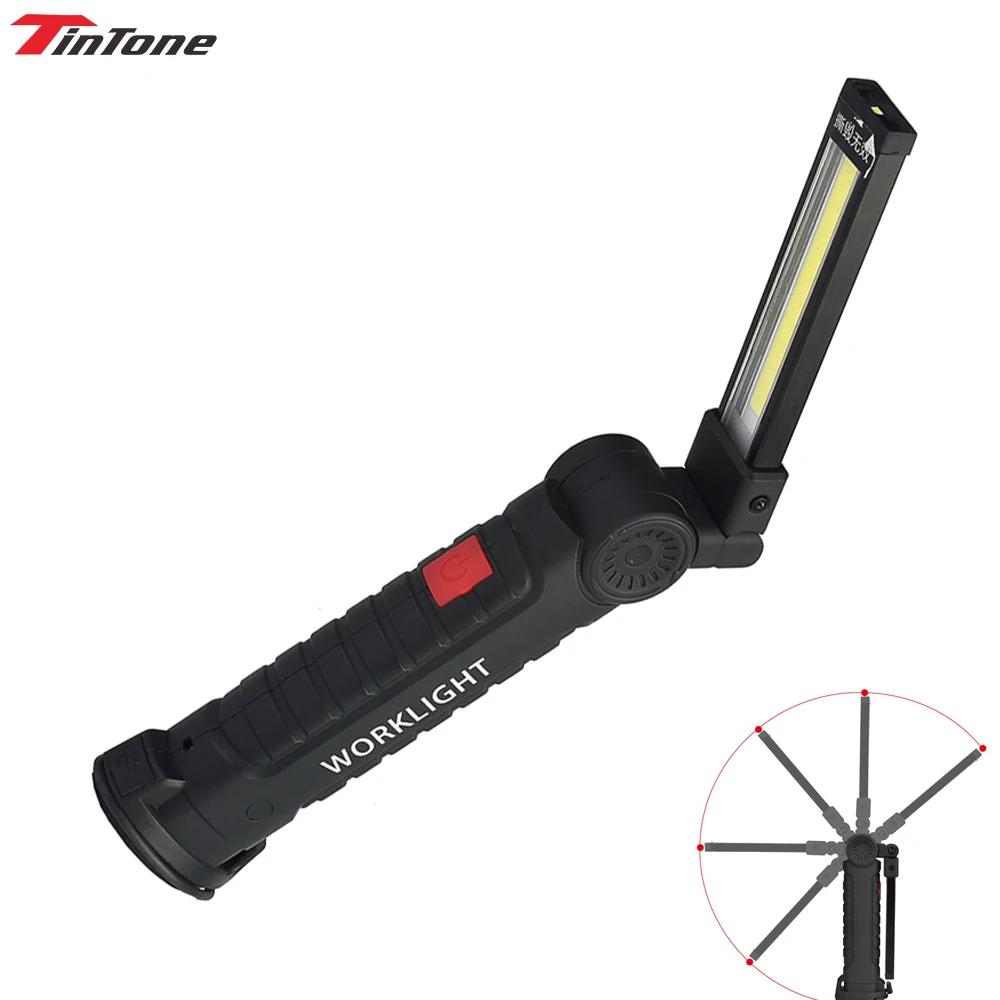 6000LM LED Work Light Rechargeable Work Lantern Magnetic Base Bright COB Flashlight for Car Repair Home Using Torch
6000LM LED Work Light Rechargeable Work Lantern Magnetic Base Bright COB Flashlight for Car Repair Home Using Torch