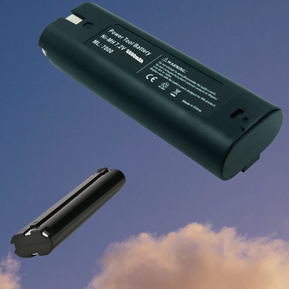 Newest 7.2V 6800mAh Powtree Power Tool Battery for MAKITA 7033 7002 7000 632003-2 191679-9 192532-2 Cordless Drill Tool Battery
Newest 7.2V 6800mAh Powtree Power Tool Battery for MAKITA 7033 7002 7000 632003-2 191679-9 192532-2 Cordless Drill Tool Battery