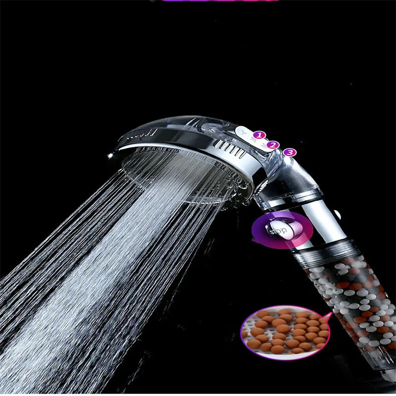 Bath Shower Head 3 Modes Adjustable Showerhead Jetting Shower Head High Pressure Saving Water Bathroom Filter Shower SPA Nozzle
Bath Shower Head 3 Modes Adjustable Showerhead Jetting Shower Head High Pressure Saving Water Bathroom Filter Shower SPA Nozzle