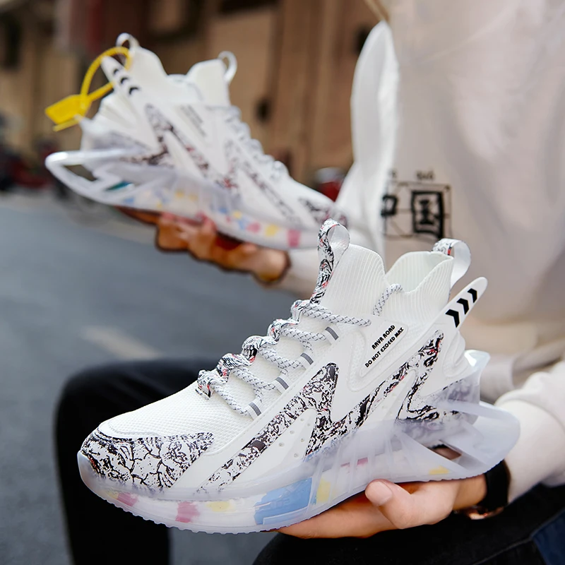 Men's Sports Shoes 2021 Mesh Ultra-light Breathable Fashion Casual Shoes Outdoor Fitness Running Shoes Blade Popcorn Daddy Shoes
Men's Sports Shoes 2021 Mesh Ultra-light Breathable Fashion Casual Shoes Outdoor Fitness Running Shoes Blade Popcorn Daddy Shoes