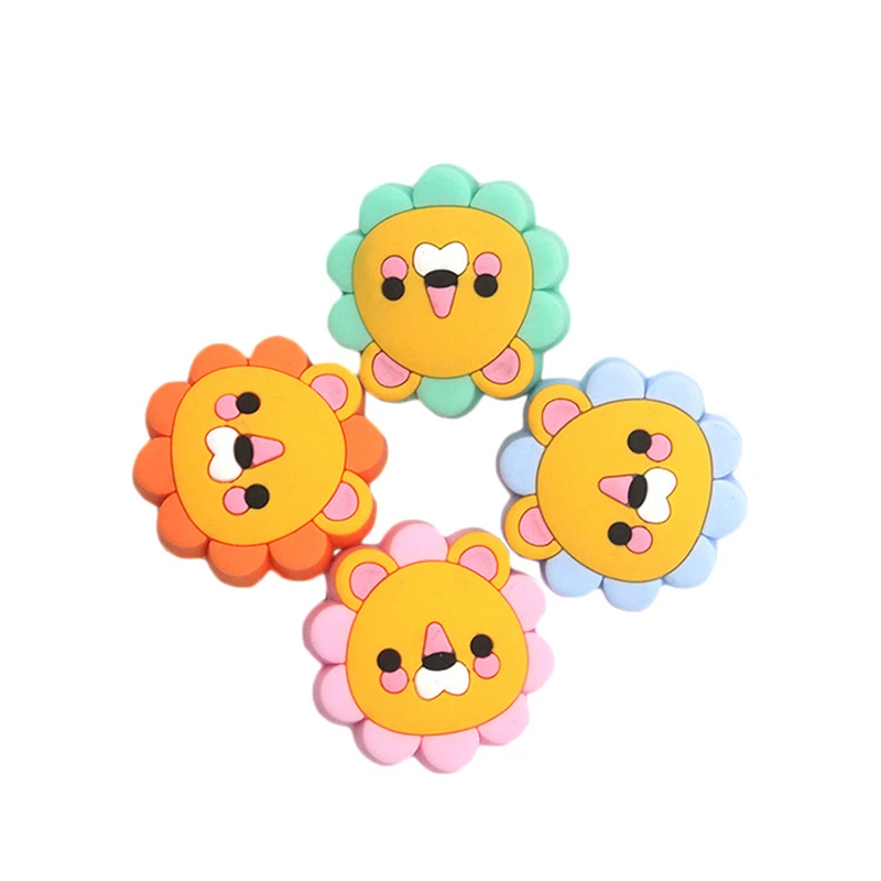 5pcs Mini Lion Silicone Animal Teether Beads BPA Free Baby Teething Necklace DIY Infant Chewable Pacifier Chain
5pcs Mini Lion Silicone Animal Teether Beads BPA Free Baby Teething Necklace DIY Infant Chewable Pacifier Chain
