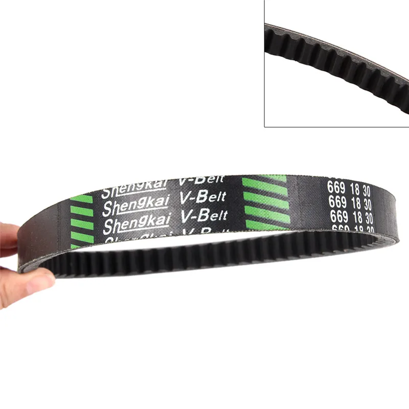 Drive Belt 669 18 30 Scooter Moped 49cc 50cc Go Kart GY6 CVT For TAOTAO Roketa Accessories
Drive Belt 669 18 30 Scooter Moped 49cc 50cc Go Kart GY6 CVT For TAOTAO Roketa Accessories