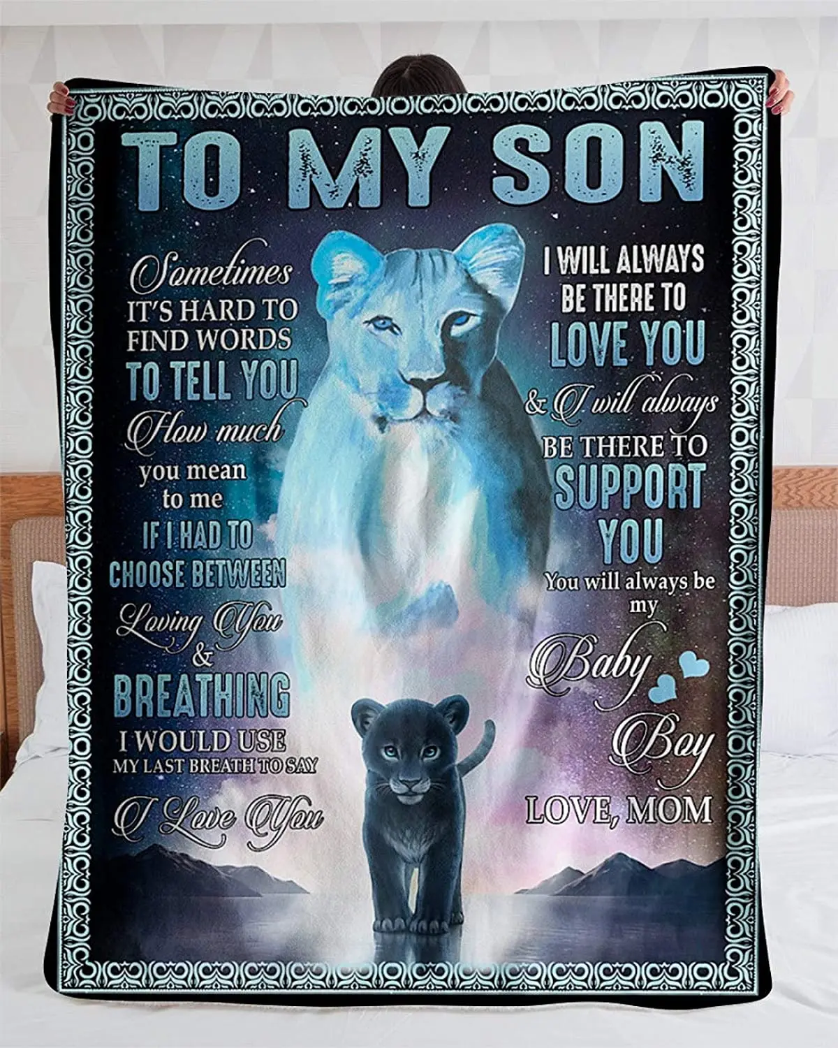 Throw Blanket - to my son blanket Fleece Throw Blanket,Super Soft Ultra-Soft Micro Fleece Blanket for Bedroom SOFE Couch
Throw Blanket - to my son blanket Fleece Throw Blanket,Super Soft Ultra-Soft Micro Fleece Blanket for Bedroom SOFE Couch