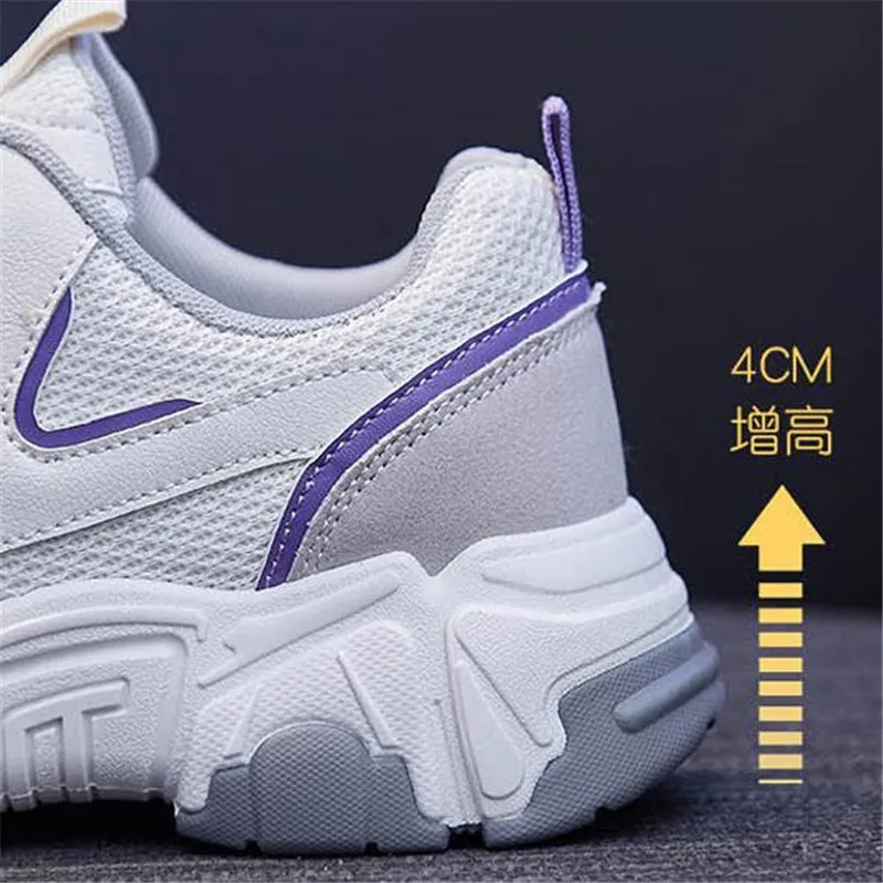 Designer Sneakers Women Thick Bottom Daddy Shoe Thick Bottom Round Toe Breathing Leisure Female Vulcanize Shoes Zapatos Mujer
Designer Sneakers Women Thick Bottom Daddy Shoe Thick Bottom Round Toe Breathing Leisure Female Vulcanize Shoes Zapatos Mujer