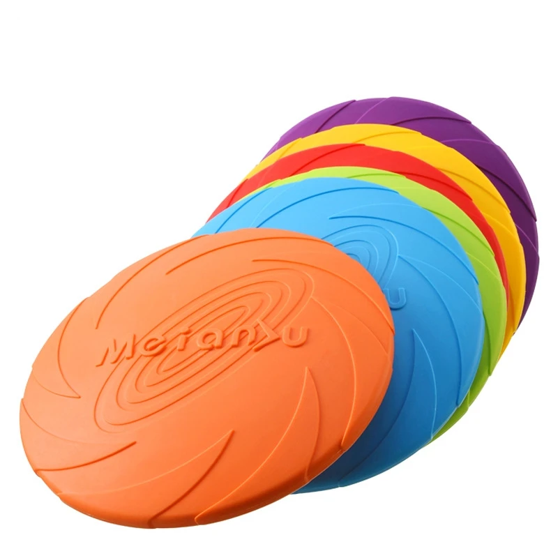 Dog Flying Saucer Toy Thickening Flying Saucer Puppy Game Toy Silicone Anti-Bite Puppy Outdoor Sports Dog Supplies
Dog Flying Saucer Toy Thickening Flying Saucer Puppy Game Toy Silicone Anti-Bite Puppy Outdoor Sports Dog Supplies