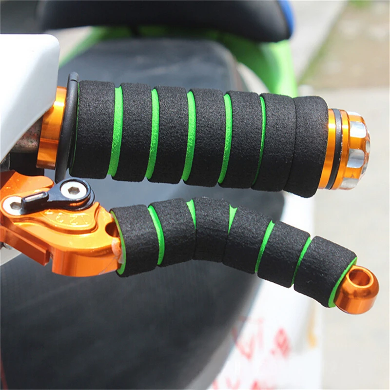 2 Pair/lot handlebar Sponge Grips High Density Sponge MTB Folding Bike Bicycle Handlebar Anti-slip Motorcycle Grip Cover
2 Pair/lot handlebar Sponge Grips High Density Sponge MTB Folding Bike Bicycle Handlebar Anti-slip Motorcycle Grip Cover