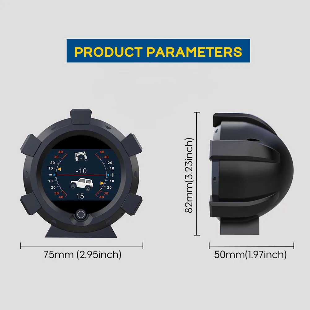 AUTOOL X95 Multifunctional Car HUD GPS MPH KMH Speedometer Inclinometer Compass Tilt Slope Meter Latitude Longitude Accessorise
AUTOOL X95 Multifunctional Car HUD GPS MPH KMH Speedometer Inclinometer Compass Tilt Slope Meter Latitude Longitude Accessorise