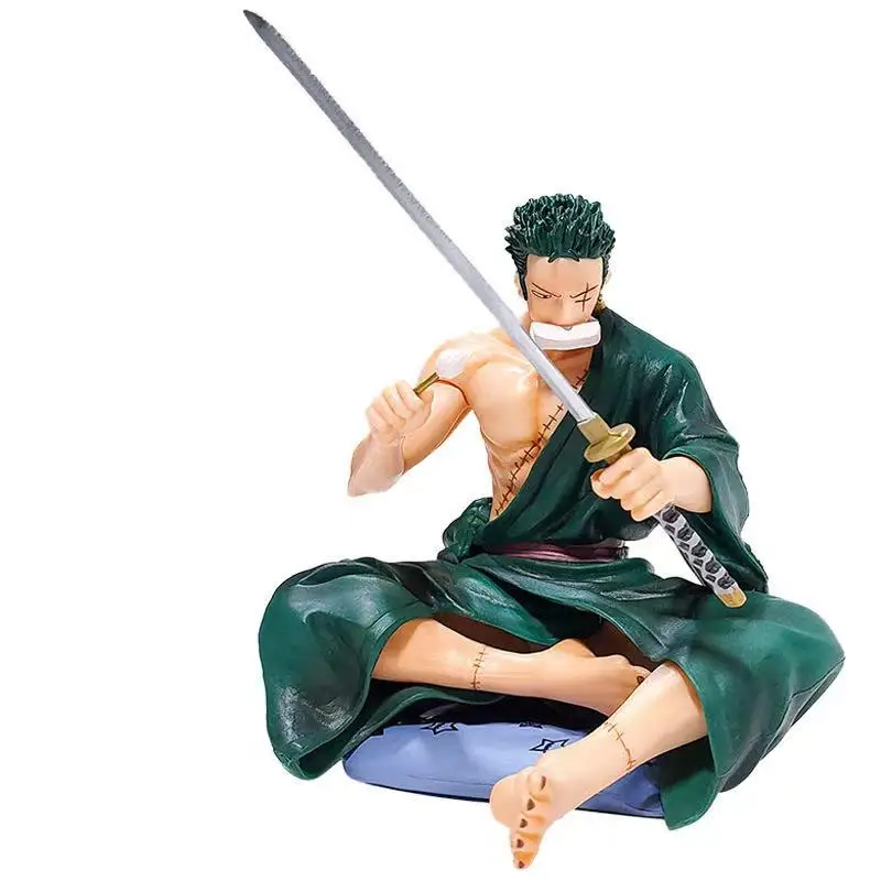 17cm Japan Anime Figure Roronoa Zoro Figurine Finished Goods PVC Seated Version Figurine Collection Model Toys Figura
17cm Japan Anime Figure Roronoa Zoro Figurine Finished Goods PVC Seated Version Figurine Collection Model Toys Figura