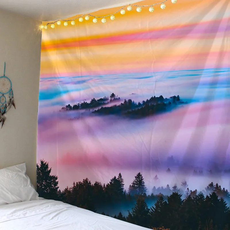 Beautiful landscape tapestry wall hanging beach towel sunset mountain dormitory decoration living room wall background tapestry
Beautiful landscape tapestry wall hanging beach towel sunset mountain dormitory decoration living room wall background tapestry
