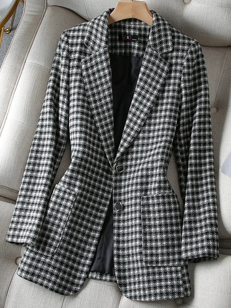 Korean autumn sports jacket women's oversized clothing Plaid sports jacket office women's jacket spring oversized clothing
Korean autumn sports jacket women's oversized clothing Plaid sports jacket office women's jacket spring oversized clothing