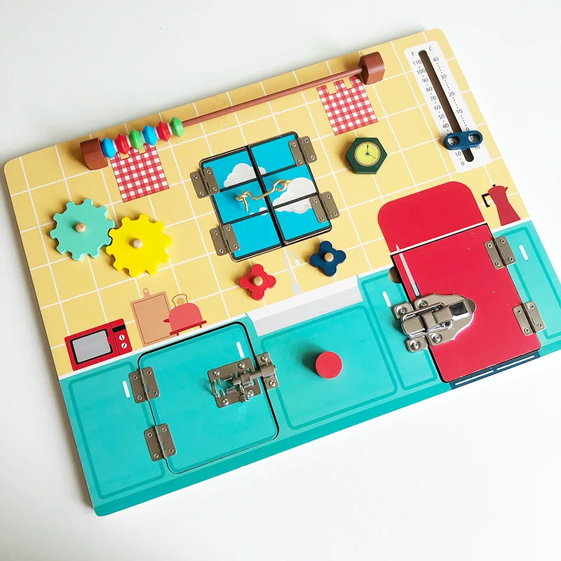 Children Busy Board Diy Toys Motor Skill Latch Lock Cognition Toy Games Parts Baby Montessori Sensory Activity Board Accessories
Children Busy Board Diy Toys Motor Skill Latch Lock Cognition Toy Games Parts Baby Montessori Sensory Activity Board Accessories