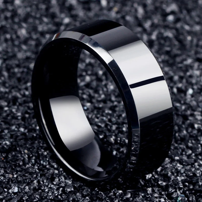 2017 Fashion Charm Jewelry ring men stainless steel Black Rings For Women Drop Shipping 
2017 Fashion Charm Jewelry ring men stainless steel Black Rings For Women Drop Shipping