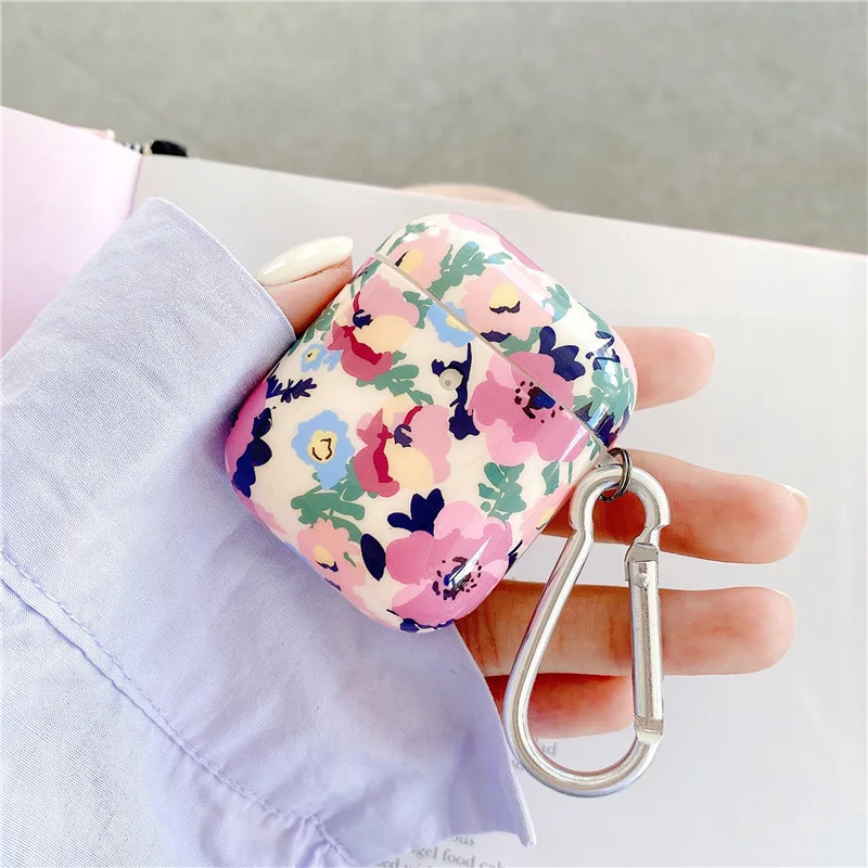For Airpods 1/2 Case,Pink Flower Case For Airpods Case Soft Silicone Earphone Headphone Cover For Airpods Pro Case For Girls
For Airpods 1/2 Case,Pink Flower Case For Airpods Case Soft Silicone Earphone Headphone Cover For Airpods Pro Case For Girls