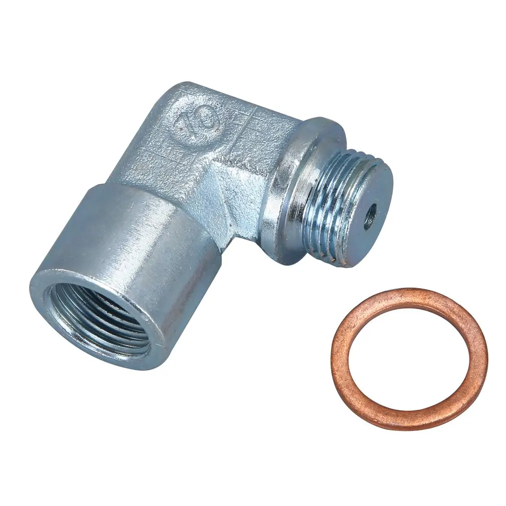 M18X1.5 O2 Oxygen Sensor Angled Extender Spacer 90 Degrees 02 Bung Extension For Decat Hydrogen Easy Installation
M18X1.5 O2 Oxygen Sensor Angled Extender Spacer 90 Degrees 02 Bung Extension For Decat Hydrogen Easy Installation