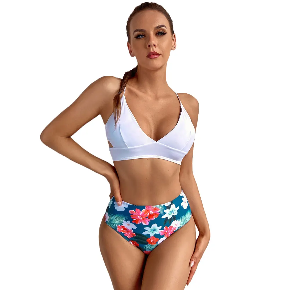 Swimsuit Women Swimwear Print Bikinis Sexy Women Swimsuit High Waist bathing suit Beach wear 2 Piece Bathing Back Criss Cross
Swimsuit Women Swimwear Print Bikinis Sexy Women Swimsuit High Waist bathing suit Beach wear 2 Piece Bathing Back Criss Cross