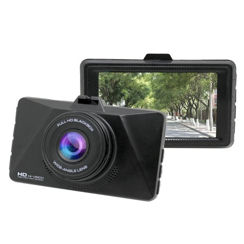 3.0 Inches 1080P FHD Night Vision Driving Recorder Loop Recording Motion Detection Gravity Sensor 170 Degree Wide Angle Cam 28GC
3.0 Inches 1080P FHD Night Vision Driving Recorder Loop Recording Motion Detection Gravity Sensor 170 Degree Wide Angle Cam 28GC