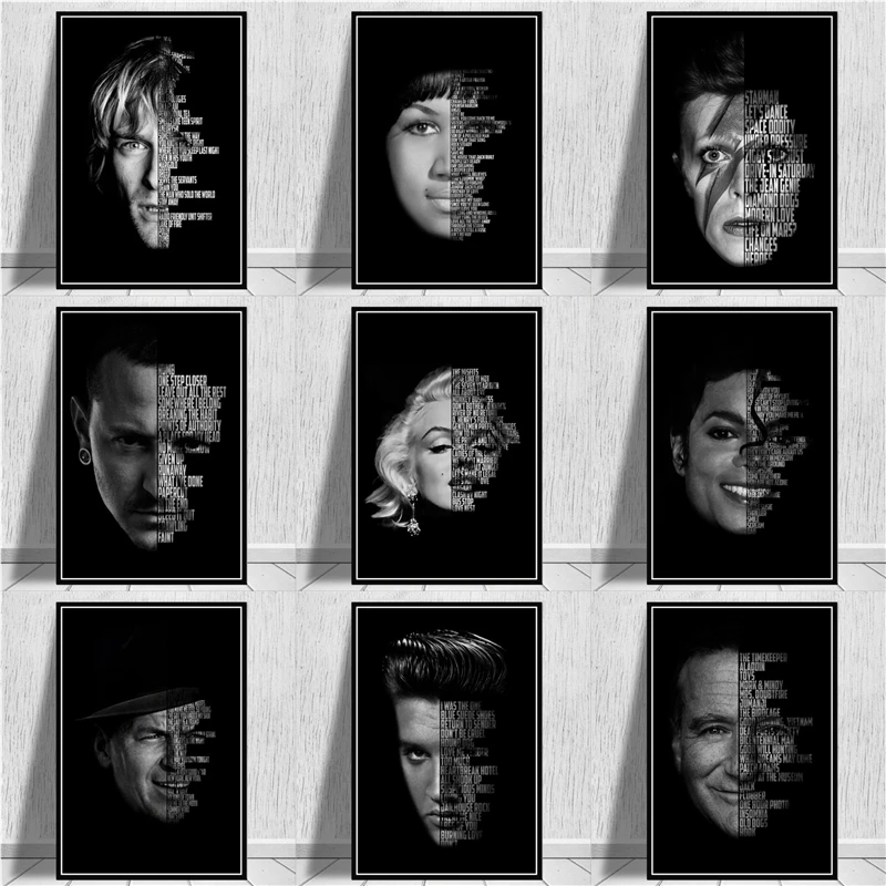 Classic Legendary Celebrity Famous Actress Poster and Prints Canvas Painting Wall Art Pictures for Living Room No Frame
Classic Legendary Celebrity Famous Actress Poster and Prints Canvas Painting Wall Art Pictures for Living Room No Frame