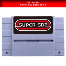 2023 new super SD2 SNES is suitable for super game console SFC everdrive series to support special chip games.