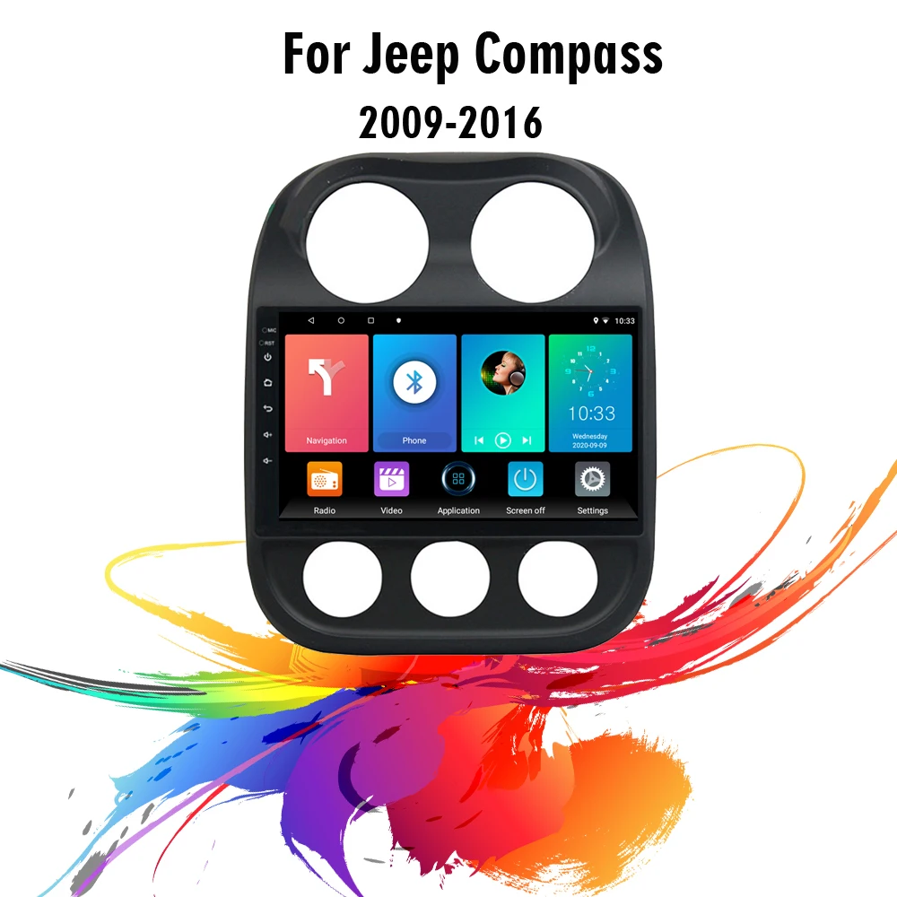 Eastereggs 10.1 Inch 2 Din Android Car Radio For JEEP Compass 2009-2016 WIFI GPS Navigation FM Bluetooth Car Multimedia Player 
Eastereggs 10.1 Inch 2 Din Android Car Radio For JEEP Compass 2009-2016 WIFI GPS Navigation FM Bluetooth Car Multimedia Player