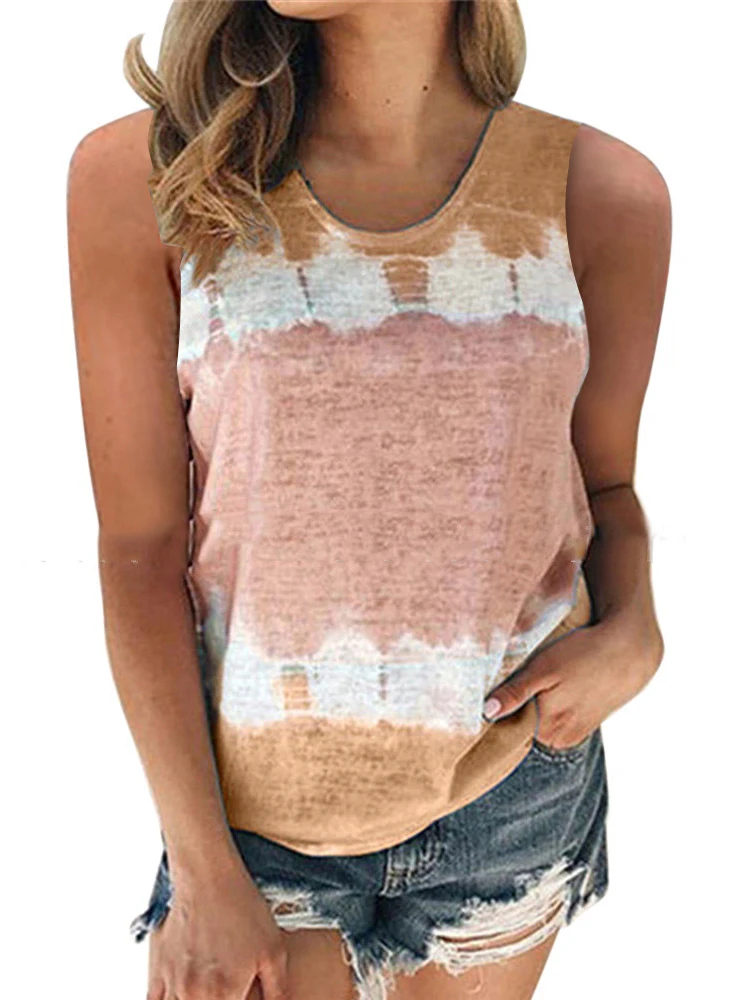 Women Tee Shirt Casual Colorful Sleeveless O-Neck Backless Cotton Blend Tshirt Summer Fashion Tops Tees Large Size S-5XL Shirt
Women Tee Shirt Casual Colorful Sleeveless O-Neck Backless Cotton Blend Tshirt Summer Fashion Tops Tees Large Size S-5XL Shirt