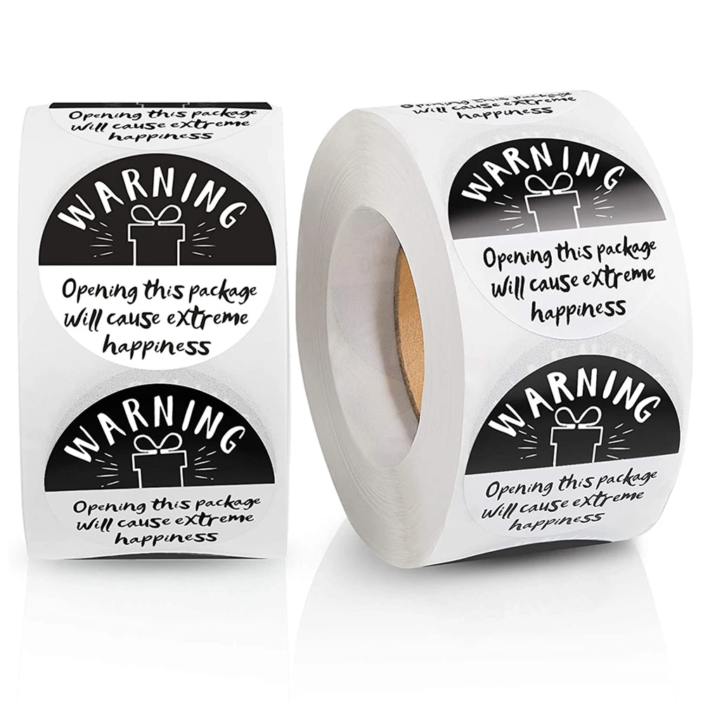 Extreme Happiness Adorable Stickers Black and White Happiness Labels Round Warning Stickers Self-Adhesive Craft Tags 100-500pcs
Extreme Happiness Adorable Stickers Black and White Happiness Labels Round Warning Stickers Self-Adhesive Craft Tags 100-500pcs