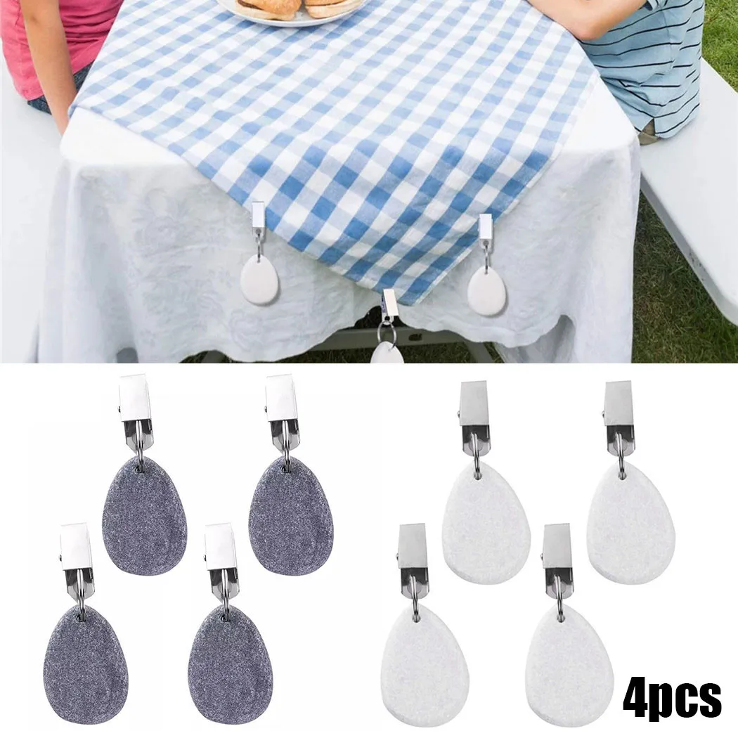 4Pcs Stone Tablecloth Weights Stainless Steel Metal Holder Clip Buckles DIY Hanging Cloth Party Picnic Table Cover Decorat
4Pcs Stone Tablecloth Weights Stainless Steel Metal Holder Clip Buckles DIY Hanging Cloth Party Picnic Table Cover Decorat