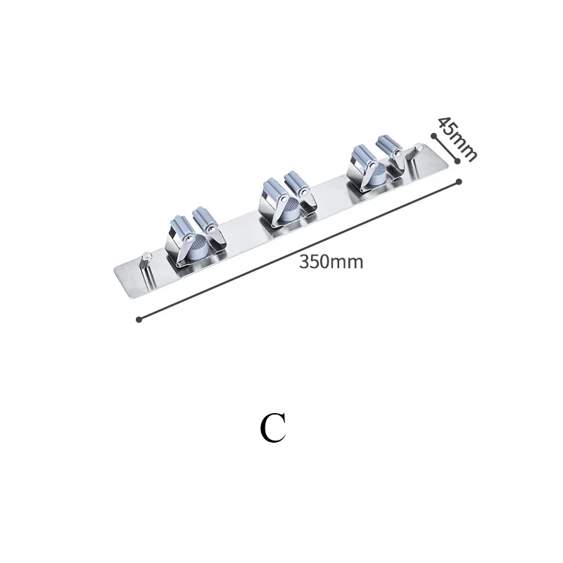 Multifunctional Broom Holder Heavy Duty Practical Clip Mop Organizer Wall Mount Hook Stainless Steel Storage Space Saving Hanger
Multifunctional Broom Holder Heavy Duty Practical Clip Mop Organizer Wall Mount Hook Stainless Steel Storage Space Saving Hanger