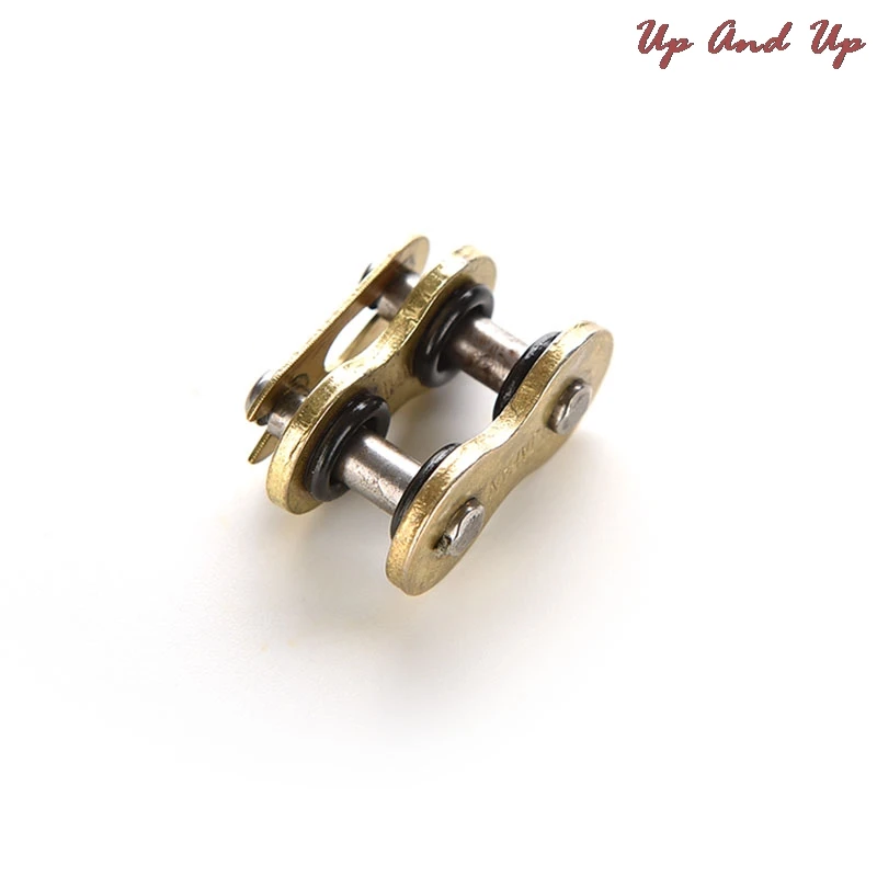 520H Heavy Duty Chain Motorbike Dirt Bike Gold Connecting Master Links with O-Ring Motor Chain Connector Joint Clip Lock For ATV
520H Heavy Duty Chain Motorbike Dirt Bike Gold Connecting Master Links with O-Ring Motor Chain Connector Joint Clip Lock For ATV
